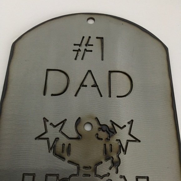 United States Navy Dog Tag Master Chief Steel - Picture 7 of 10